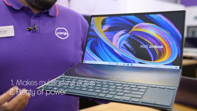 Asus ZenBook Duo UX482EA 14" Laptop - Intel® Core™ i7, 512 GB SSD, Blue - Quick Look смотреть онлайн