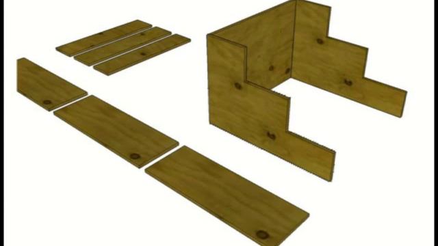 How To Build Stairs with One Sheet of Plywood - Part Two смотреть онлайн