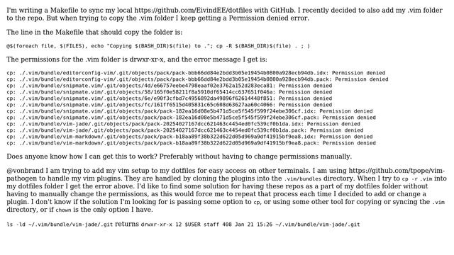 Unix & Linux: How can I copy a git repo from a Makefile? смотреть онлайн