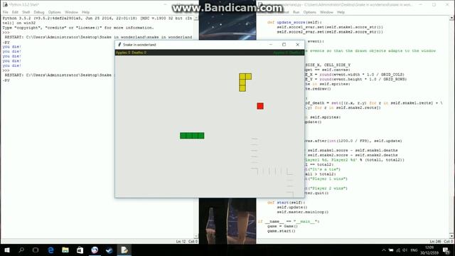 python project Snake in wonderland смотреть онлайн