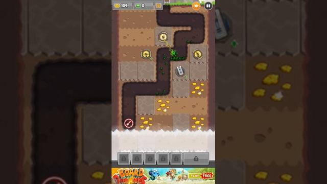 Digfender - Tower Defense типу Діггера (рос. інтерфейс) смотреть онлайн