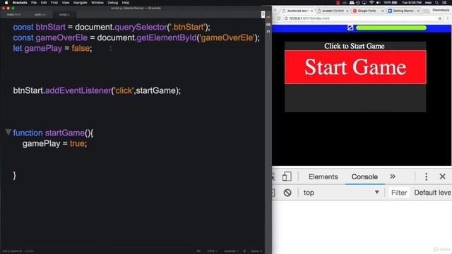7 JavaScript Start the Game смотреть онлайн