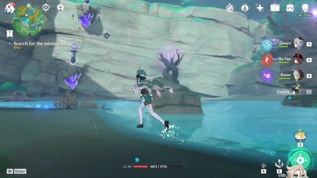 How To Remove The Lightning Storm In Yashiori Island Full Gameplay Guide [Genshin Impact] смотреть онлайн