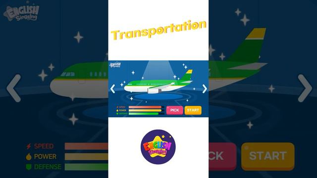 Kids vocabulary - Transportation смотреть онлайн