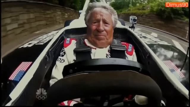 Mario Andretti gives Trump a ride to the White House смотреть онлайн