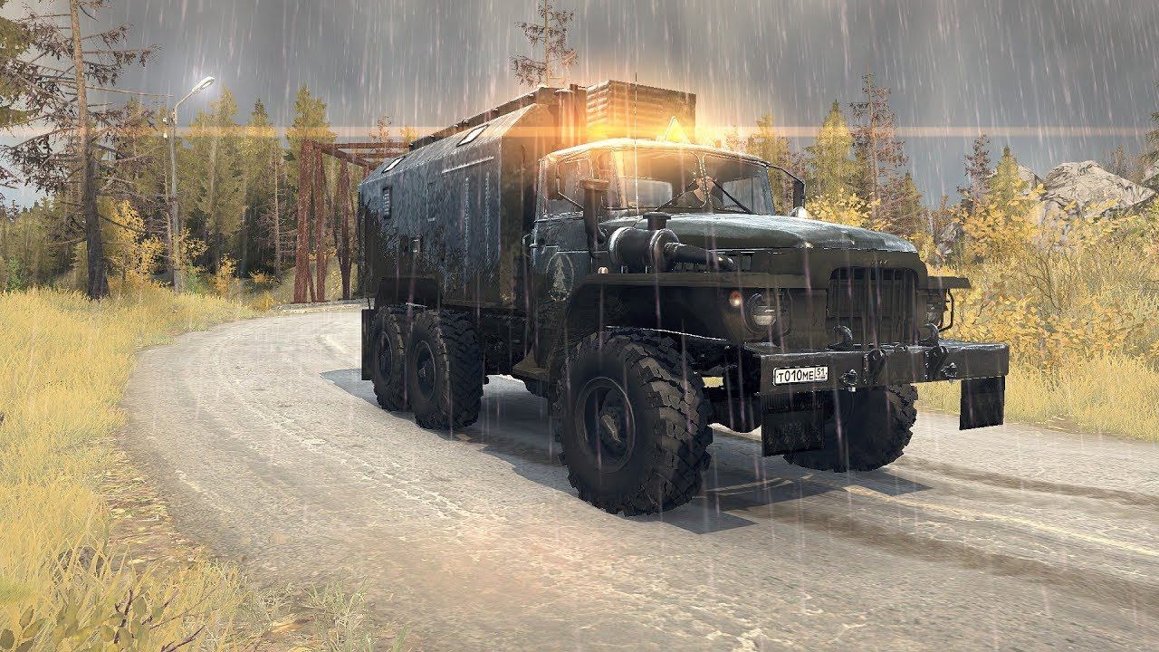 Spintires: MudRunner ТЕСТ-2  Динамичное лето-Сьерра билд (Dynamic Summer - Sierra Build)