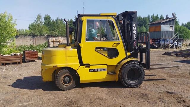 Hyundai 50D-7AE. 2012 г.в. 2820 часов №HHKHFV13CC0000521 смотреть онлайн