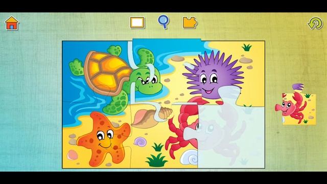 Super Puzzle 2 - Jigsaw Puzzles Game for Kids & Toddlers - Kids Games - Android Gameplay смотреть онлайн
