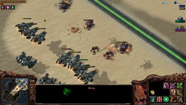Starcraft 2 - (ARCADE) 423 - Desert Strike Hots - Liberator problem смотреть онлайн