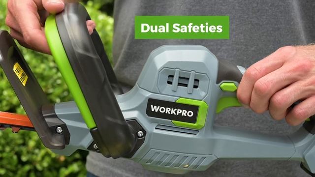 WORKPRO® 20V Cordless Hedge Trimmer смотреть онлайн
