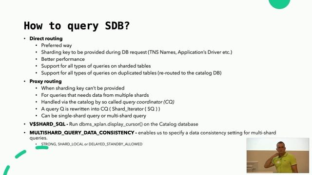 Exploring the Power of Oracle Database 21c Sharding: A Comprehensive Journey von Lazar Nakjinov смотреть онлайн