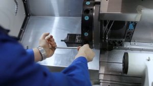 Российский токарный обрабатывающий центр "Саста" с наклонными направляющими мод. НТ250