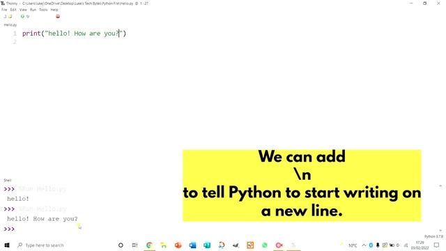 Learn the Python Print command to output text – Python Basics #2 смотреть онлайн