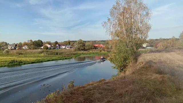 Павловский Посад, граница пересечения деревни Ковригино и дер. Саурово. Место для пленеров смотреть онлайн
