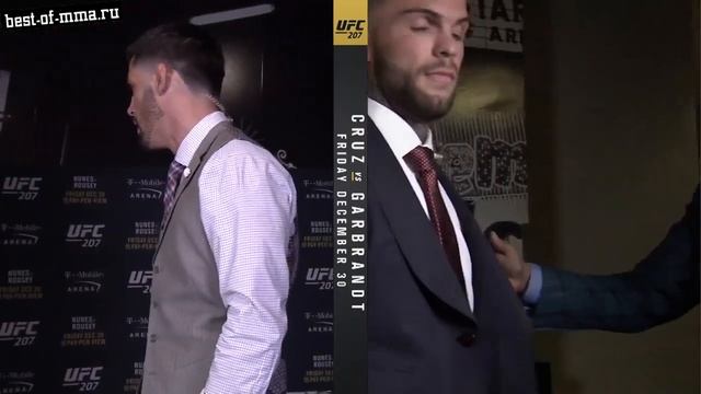 Доминик Круз разозлил коди Гарбранта на интервью UFC207 смотреть онлайн
