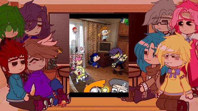 Реакция 13 карт на себя