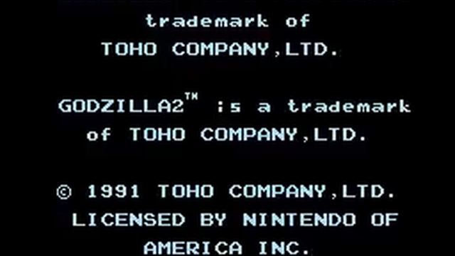 NES - Godzilla 2: War of the Monsters part 1 смотреть онлайн
