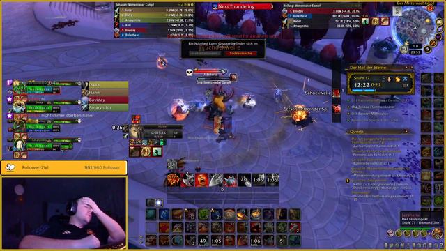 WoW #141 M+ 17 COS | FURY WARRI 2,2k смотреть онлайн