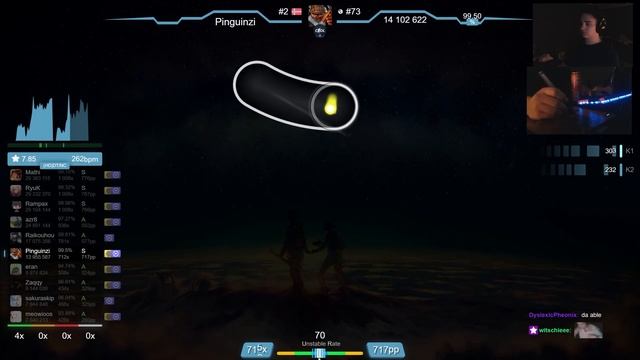 ? Pinguinzi | Feint - We Won't Be Alone [Kyshiro's Extra] +HDDT 99.57% (#1 804pp FC) - osu! смотреть онлайн