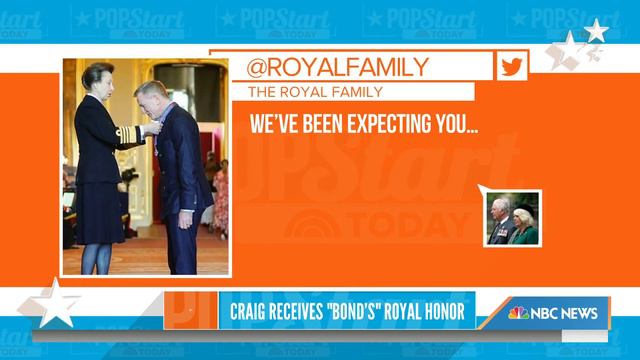 Daniel Craig Receives Same Royal Honor As James Bond Character смотреть онлайн