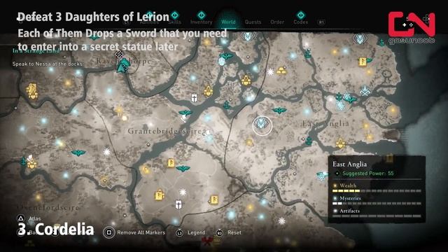AC Valhalla Statue With 3 Slits - Thor's Helmet Location - Godly Reward Trophy смотреть онлайн