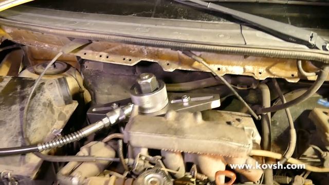 Демонтаж форкамеры Mercedes Vito 2.3 TDi OM601 смотреть онлайн