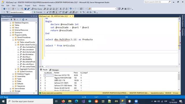 38-FUNCIONES ESCALARES EN SQL PARTE I смотреть онлайн