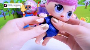 КУКЛЫ ЛОЛ РАСПАКОВКА ОТКРЫВАЕМ БОЛЬШОЙ ШАР + ГЛЭМ ГЛИТТЕР ЛОЛ СЮРПРИЗ Мультик для детей LOL Surpris