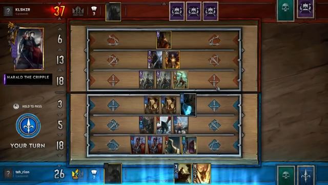 Gwent. Гвинт. Северные Королевства. Контроль на Радовиде с блекджеком и драконами. Гайд по колоде смотреть онлайн