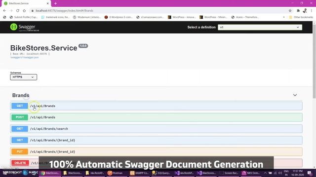 MS SQL to .Net Core Rest API Generator + JWT Auth + Swagger + Postman смотреть онлайн