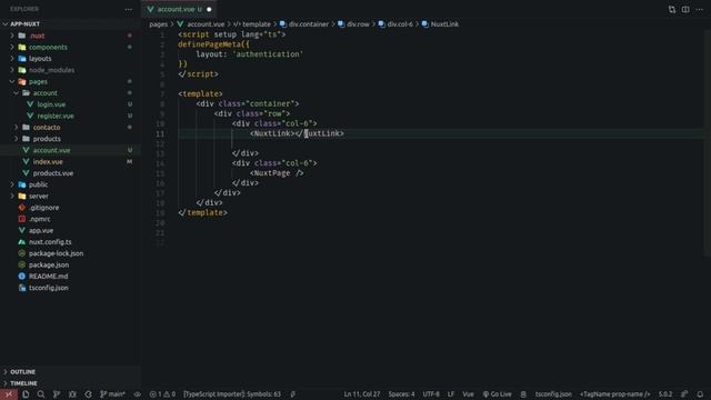 #11 Rutas anidadas en #nuxtjs #vuejs смотреть онлайн