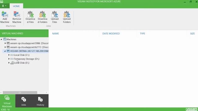 Veeam Direct Restore to Microsoft Azure — Copying a backup to Azure смотреть онлайн