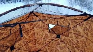 Засидка для охотников куб. 140x140x140 см