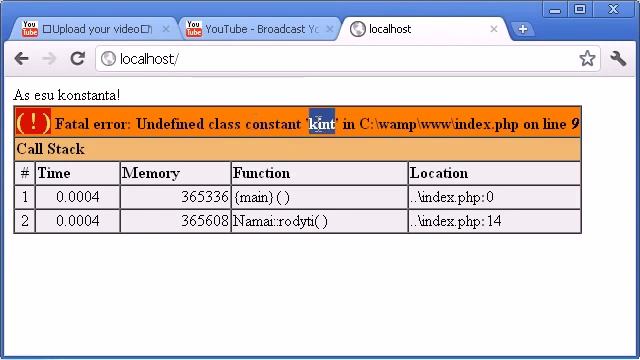 PHP pamokos 63 Statiniai kintamieji смотреть онлайн