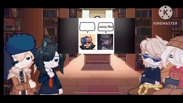 Countryhumans react to America (credits in description) смотреть онлайн