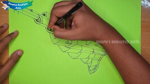 Burj Khalifa top floor 3D view Dubai | How to draw the burj khalifa by point perspective drawing смотреть онлайн