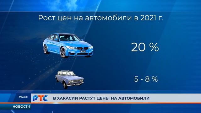 В Хакасии растут цены на автомобили смотреть онлайн