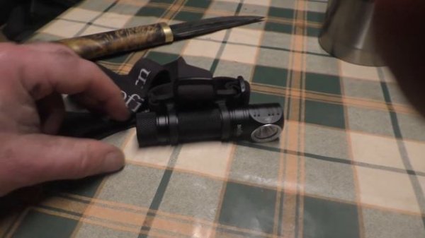 64. Фонарик Sofirn SP 40  Видимость в зимнем лесу