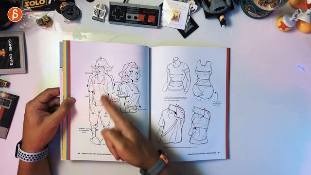 Design Your Own Anime And Manga Characters (by TB Choi) - Review (Book Flip Through)