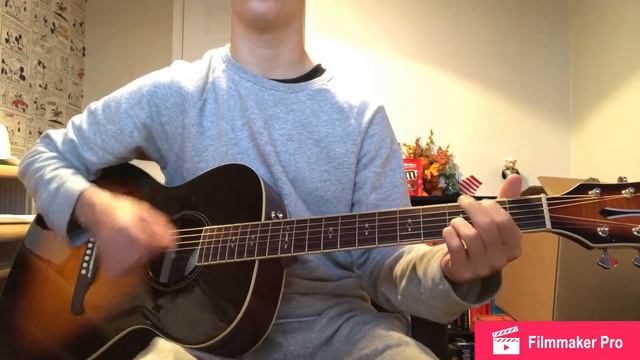 Live Forever - Oasis - Guitar Cover смотреть онлайн