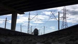 Электровоз ВЛ80с-1172 вид снизу.