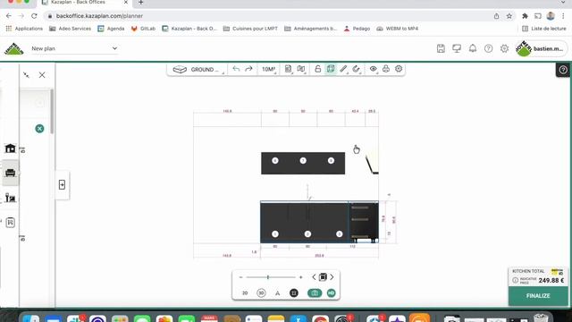 [TUTO] Accéder à la vue frontale sur l'outil plan 3D Kazaplan смотреть онлайн