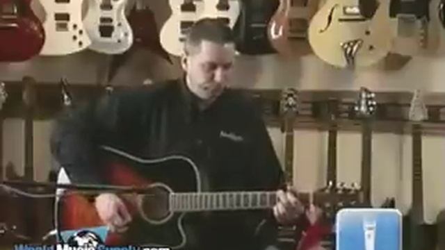 Washburn Acoustic/Electric Guitar D10CE Demo