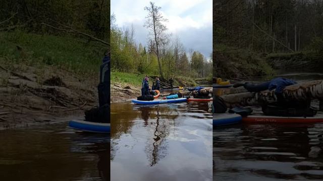 Юшут верховья. сап борд сплав. Юшуттур - Мочалище. первые 28 из 75 км маршрута. 20-22 мая 2022 года смотреть онлайн