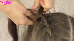 Как заплести цветные КОСЫ с канекалоном. Легкий способ.  Прическа для девочки.