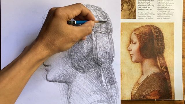 Drawing Lessons from the Great Masters /La Bella principessa,Leonardo da Vinci смотреть онлайн