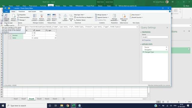 Data Tab in MS Excel lec 08 | Import data from csv json text xml file into excel смотреть онлайн