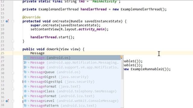 HandlerThread - Android Studio Tutorial смотреть онлайн