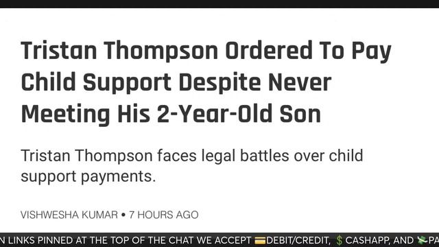🔴(UNBELIEVABLE) TRISTIAN THOMPSON SITUATION JUST GOT WORSE! смотреть онлайн