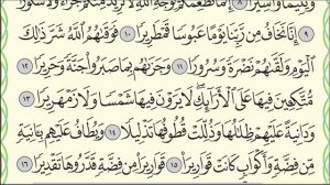 Коран. Сура "аль-Инсан".